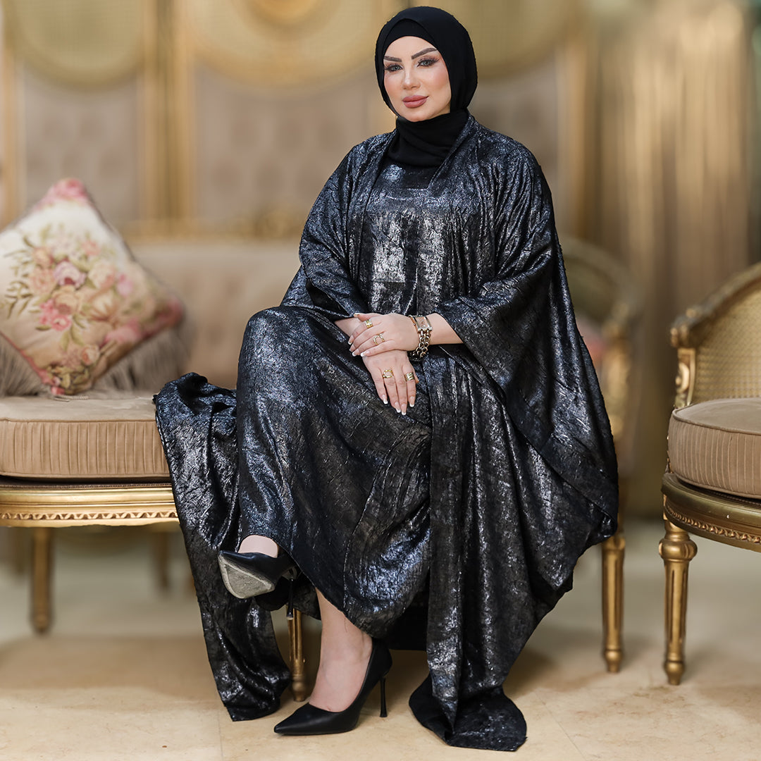 طقم قفطان إماراتي شايني -  DPTKD011