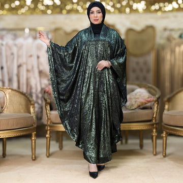 طقم قفطان إماراتي شايني -  DPTKD012