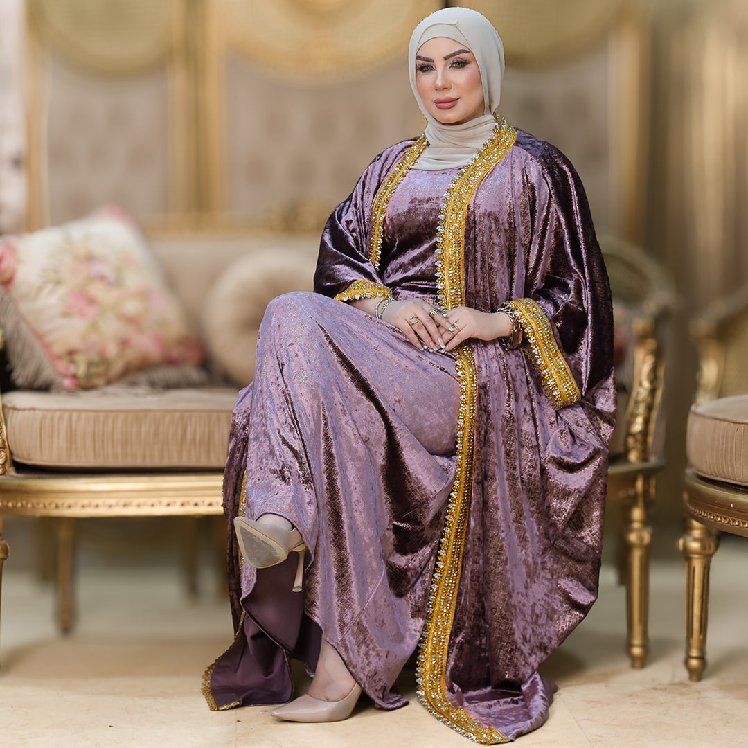 طقم قفطان دبي - DPTKF016