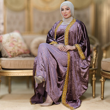 طقم قفطان دبي - DPTKF016