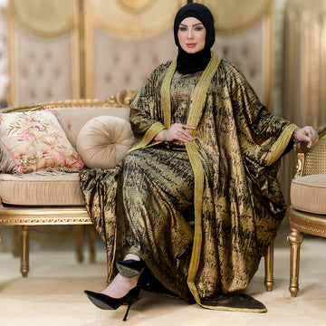 طقم قفطان دبي - DPTKF018