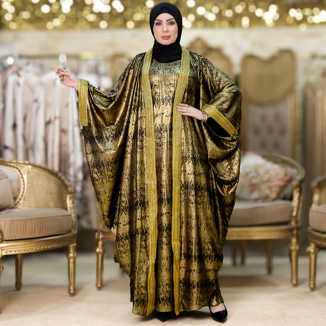 طقم قفطان دبي - DPTKF018