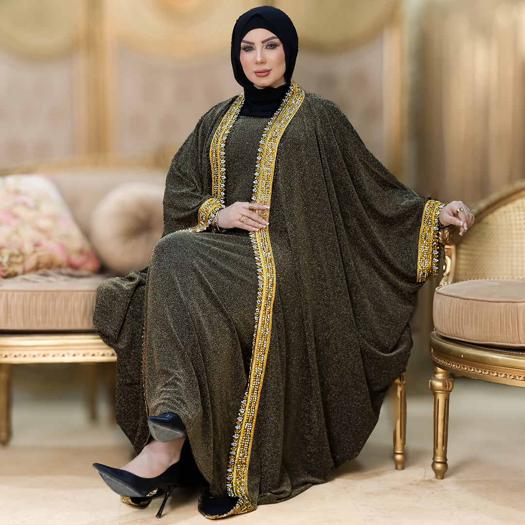 طقم قفطان دبي - DPTKF019