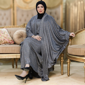 طقم قفطان دبي - DPTKF022