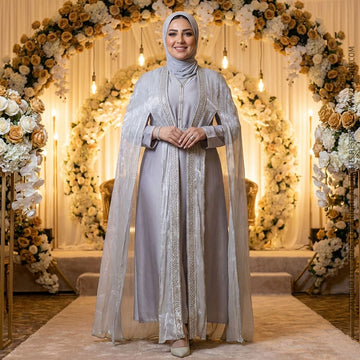طقم قفطان مغربي-DPTKM004