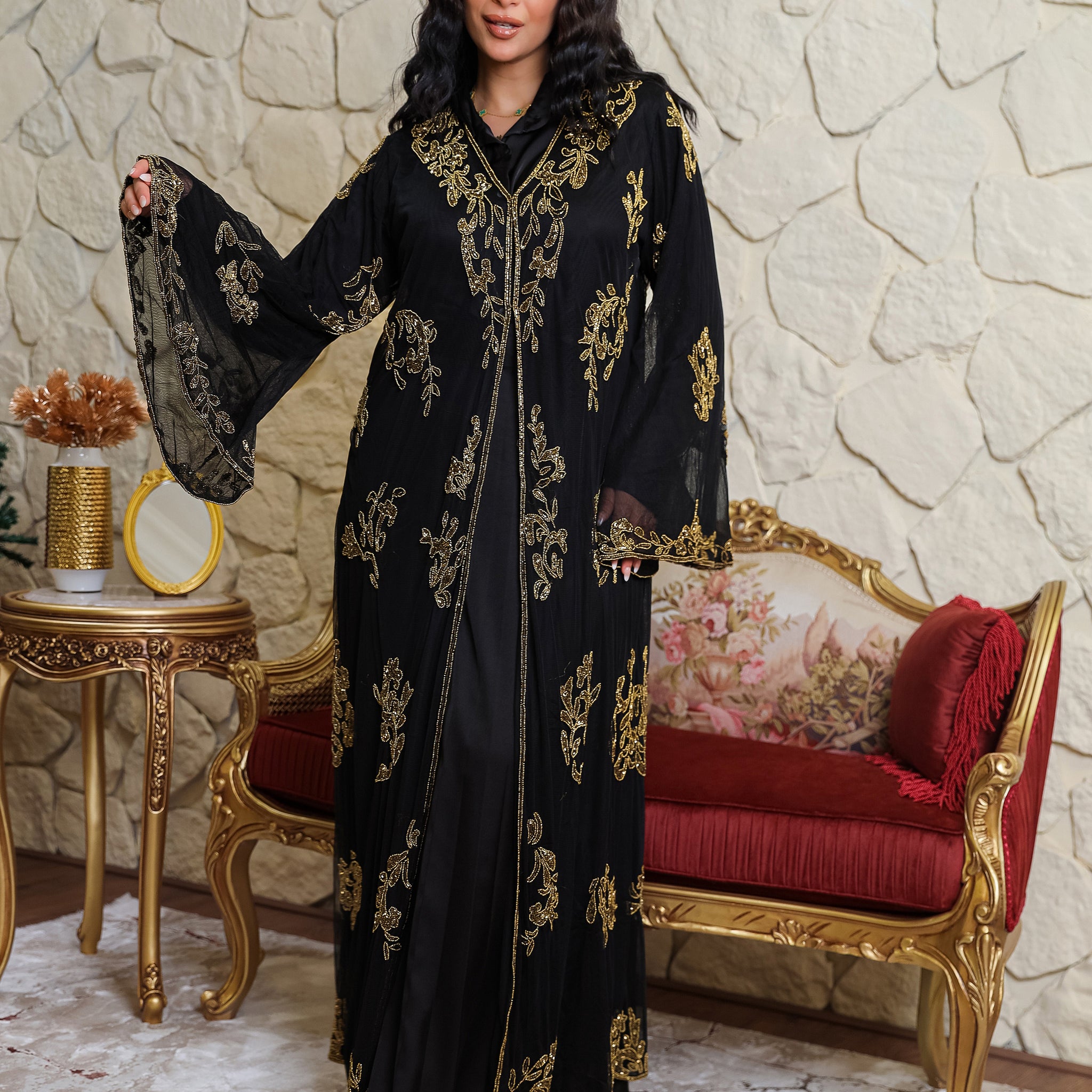 قفطان سواريه تطريز - DSCD278