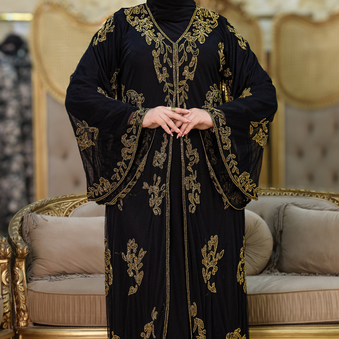 قفطان سواريه تطريز - DSCD278