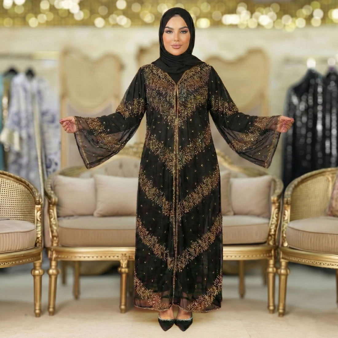 قفطان سواريه تطريز - DSCD280