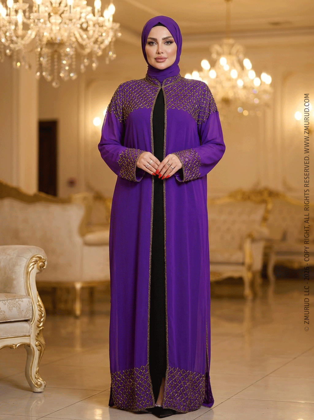 قفطان سواريه تطريز - DSCD300