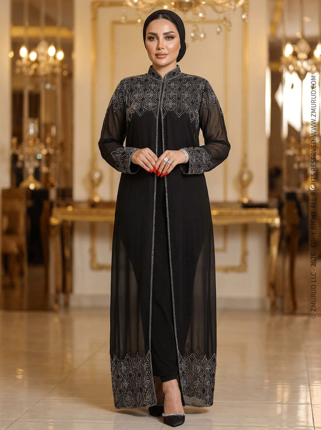 قفطان سواريه تطريز - DSCD303