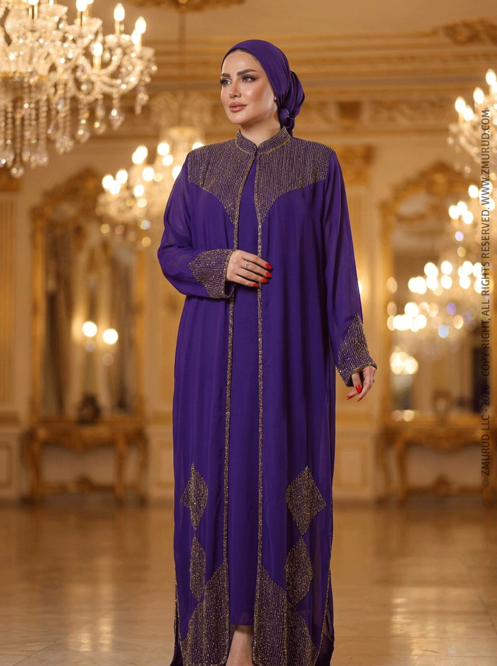 قفطان سواريه تطريز - DSCD305