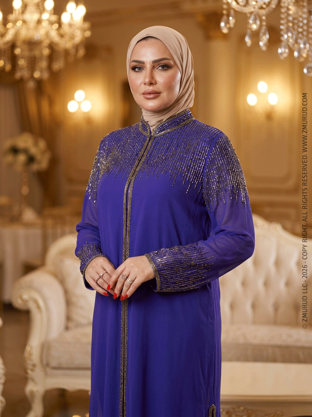 قفطان سواريه تطريز - DSCD314