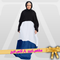 إسدال باتشات الوان مقاس كبير ٨ اكس لارج -EZPT00-1