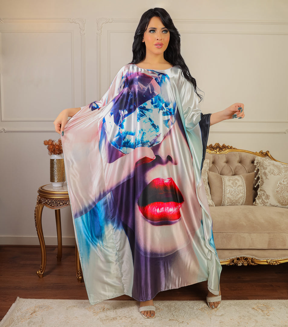 عباية حرير ستان دبي -DXB1000 (Golden Collection)