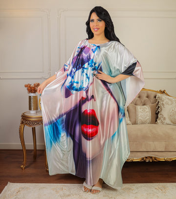 عباية حرير ستان دبي -DXB1000 (Golden Collection)