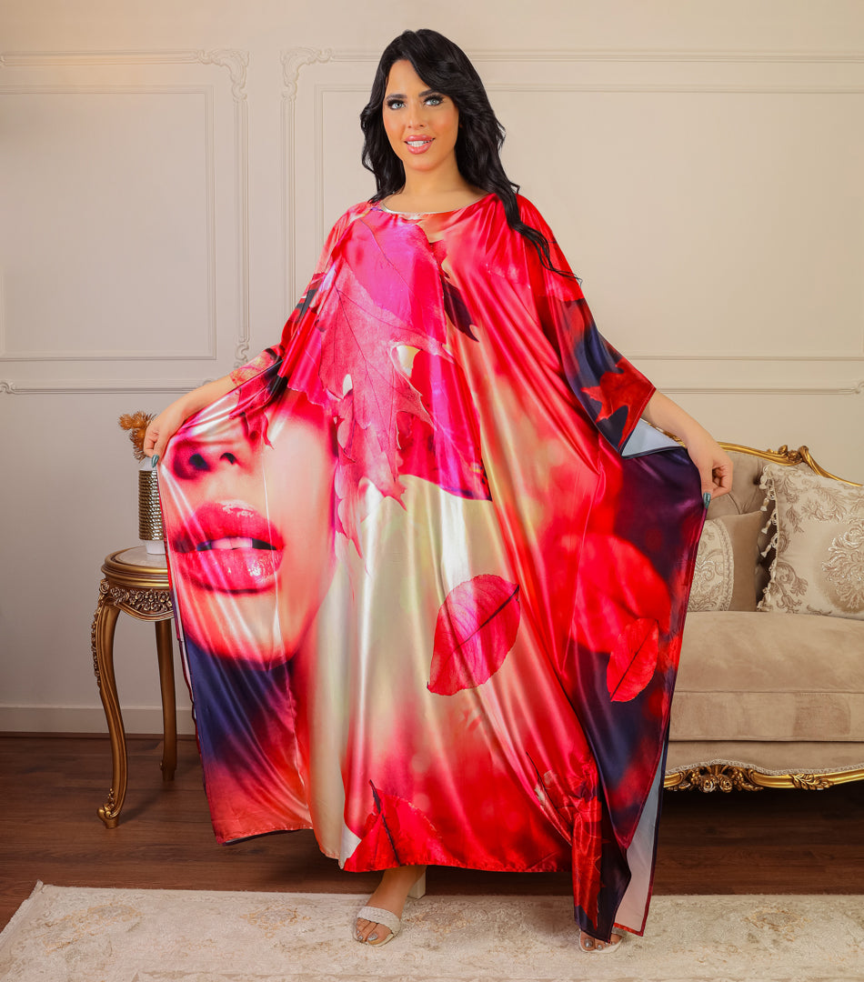 عباية حرير ستان دبي -DXB1005 (Golden Collection)