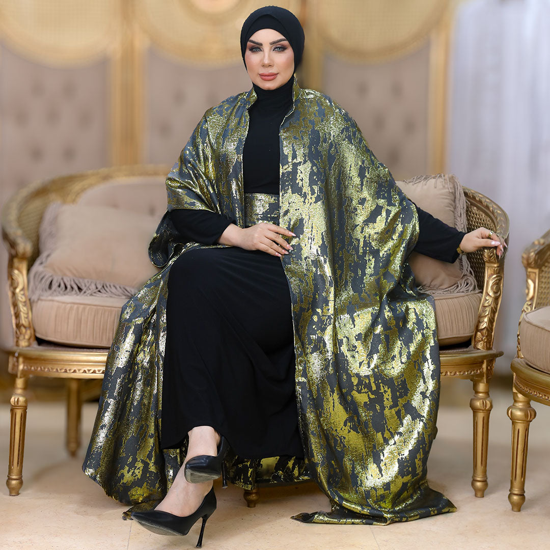 قفطان كاب بروكار- DPKD040