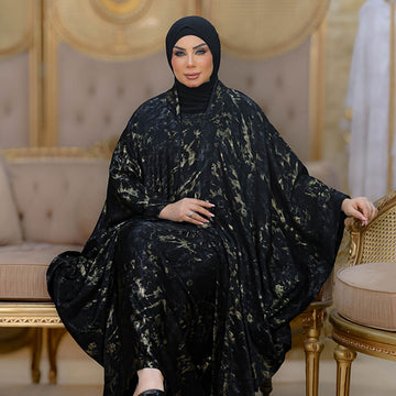 طقم قفطان إماراتي شايني- DPTKA016