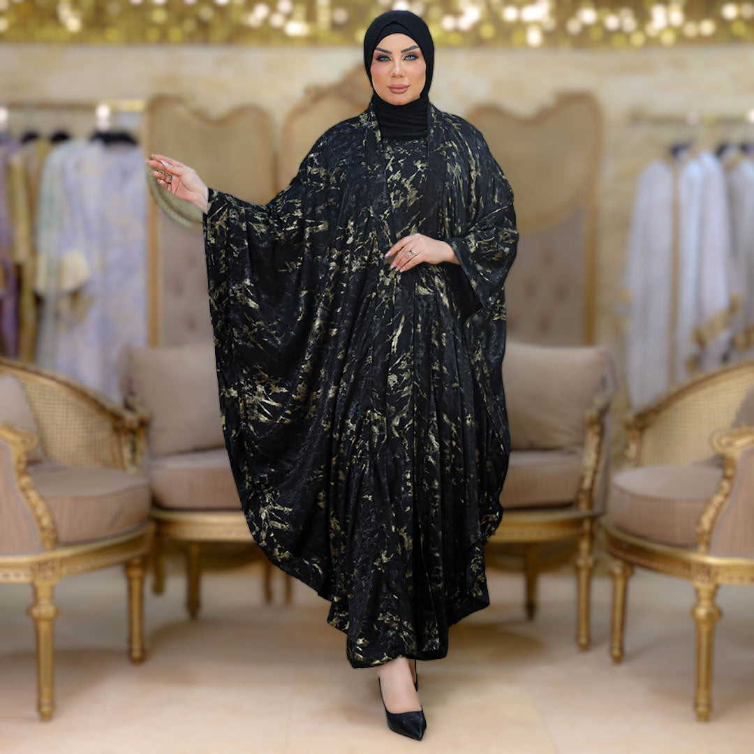 طقم قفطان إماراتي شايني- DPTKA016