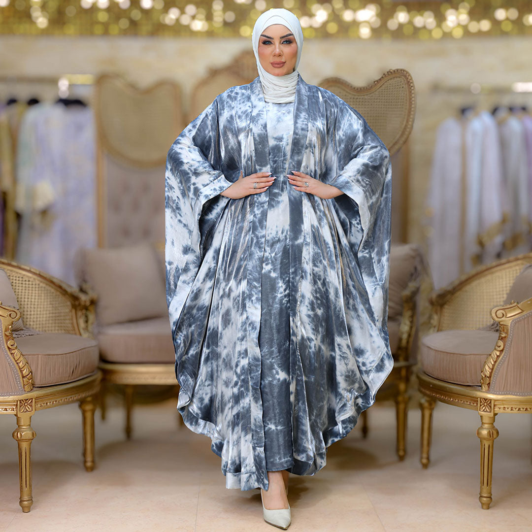 طقم قفطان إماراتي شايني- DPTKA020