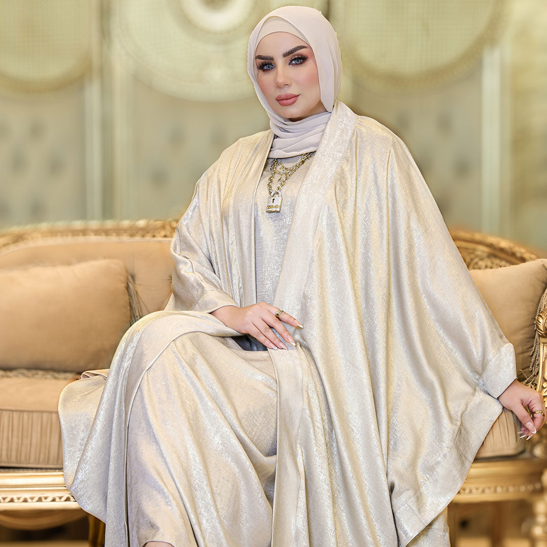 طقم قفطان إماراتي شايني -  DPTKD001