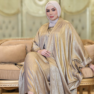 طقم قفطان إماراتي شايني -  DPTKD002