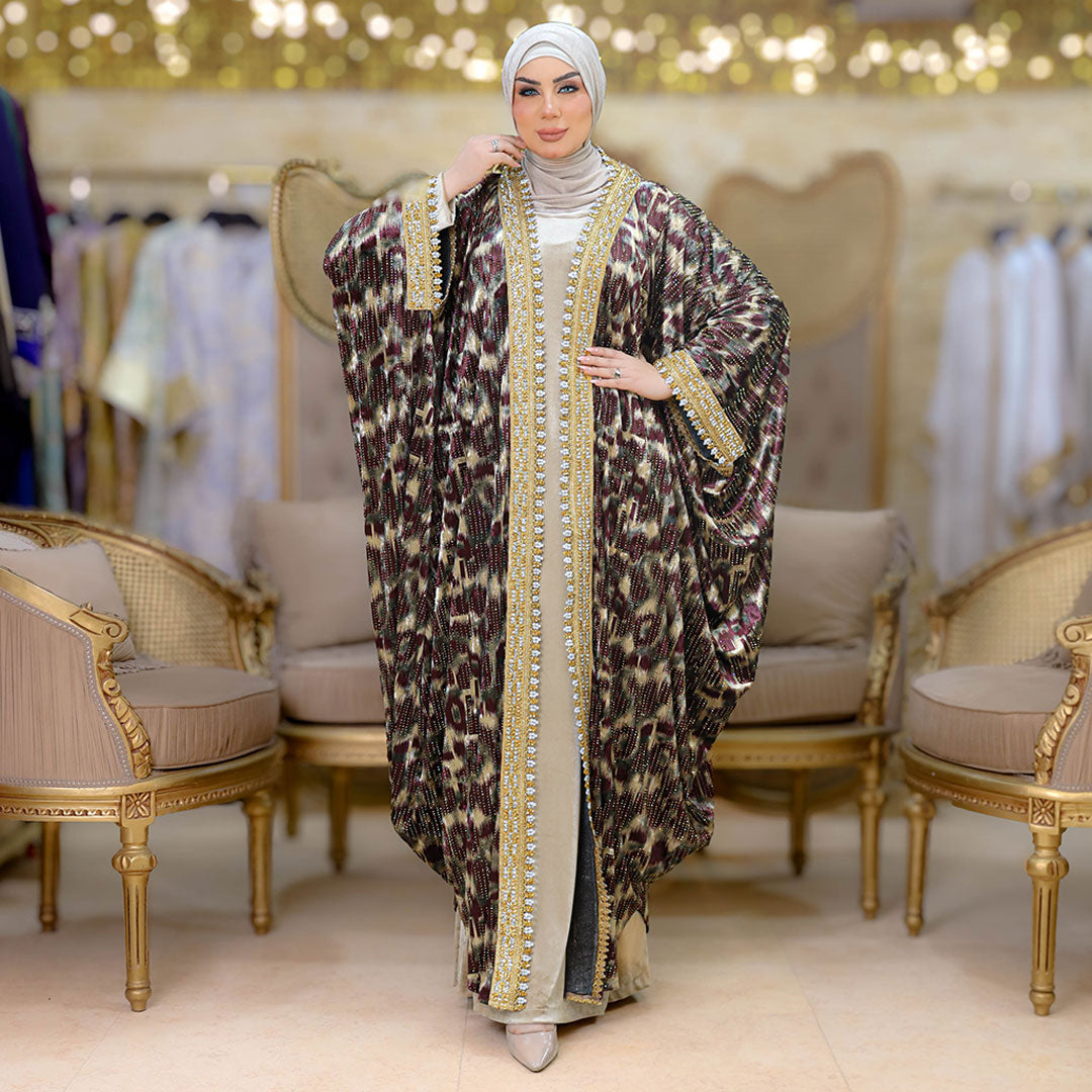 طقم قفطان دبي - DPTKF029