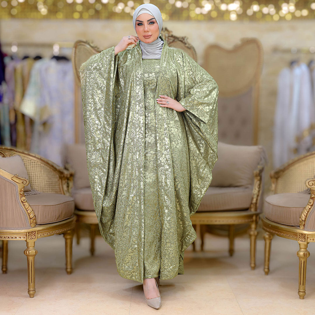 طقم قفطان دبي- DPTKF041