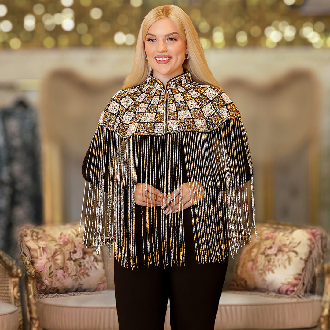 بوليرو تطريز هاند ميد -Dscd509