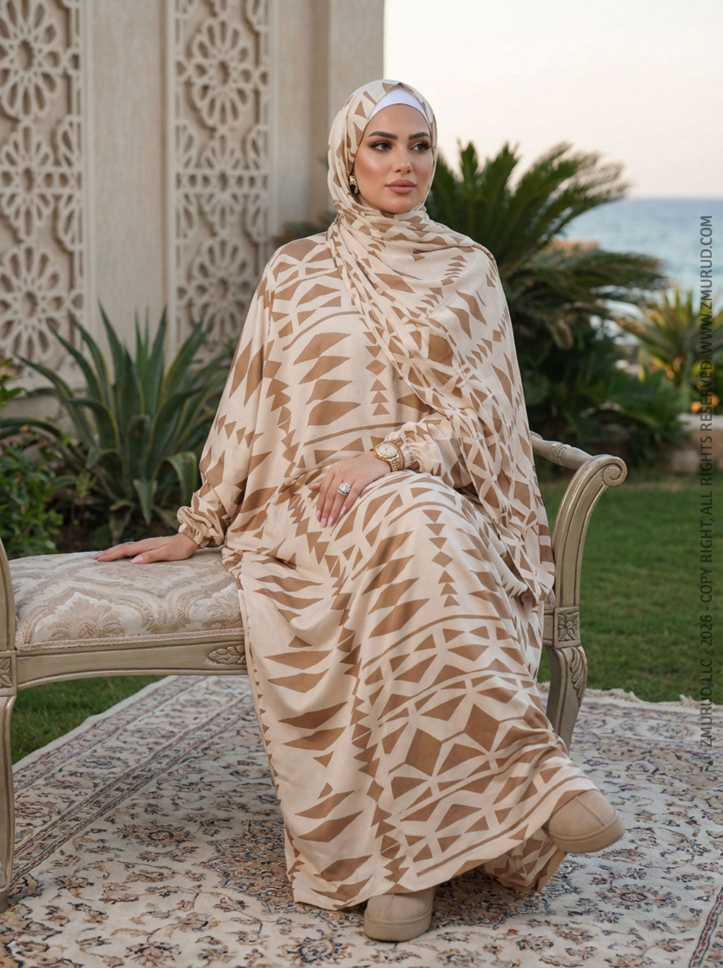 إسدال كريب تركي- EZKRT201