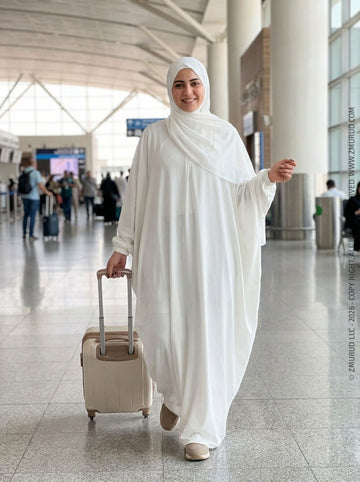 إسدال كريب بطرحة - EZSKS501