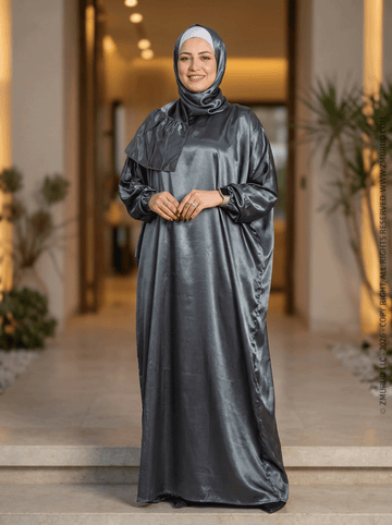 إسدال حرير ستان سادة-EZSTN200