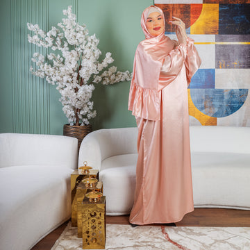 إسدال حرير ستان سادة-EZSTN202