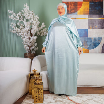 إسدال حرير ستان سادة-EZSTN204