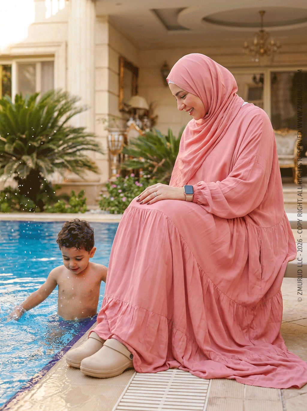 إسدال فيسكوز باتشات سادة -EZPT1103