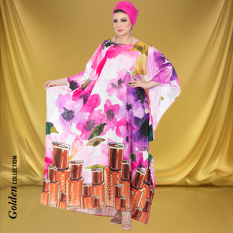 عباية كتان دبي -DXB1203 (Golden Collection)