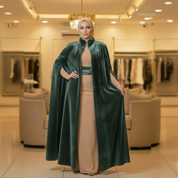 قفطان دبي فرو - DPKFA002