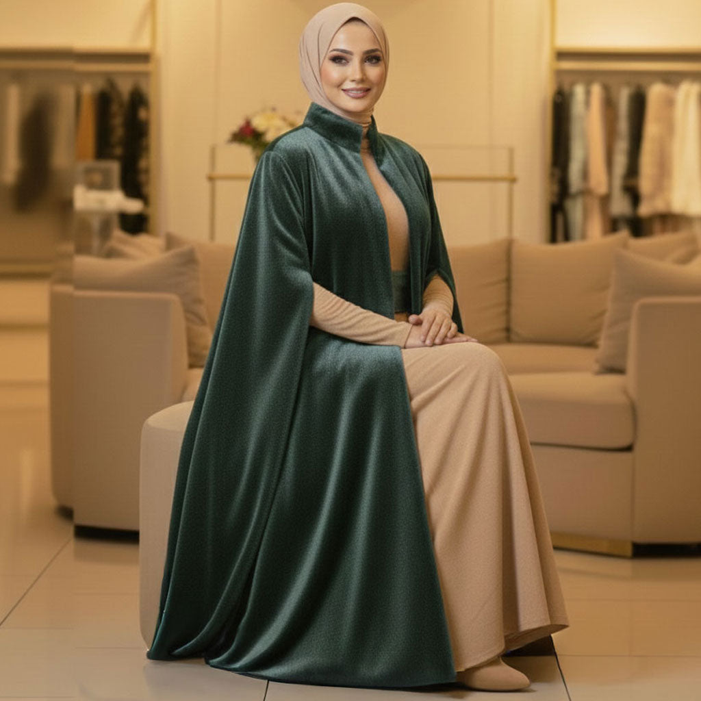 قفطان دبي فرو - DPKFA002