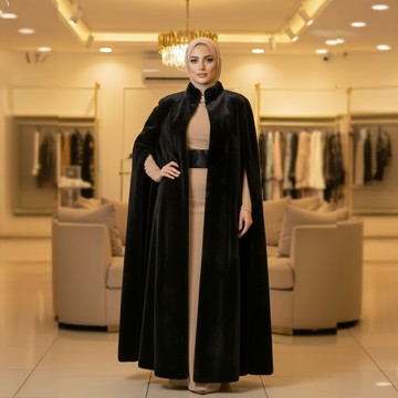 قفطان دبي فرو - DPKFA001