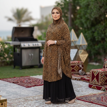 خمار سعودي مشجر - KHM1512