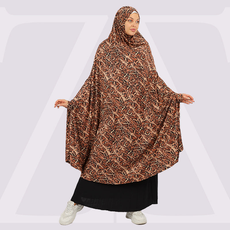 خمار سعودي مشجر - KHM1516