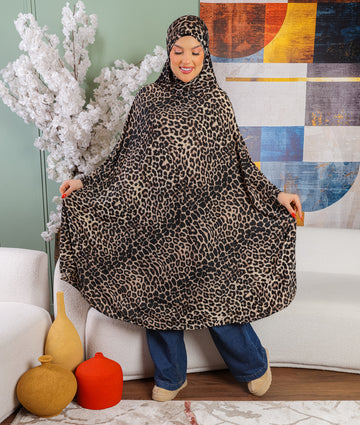 خمار سعودي مشجر  - KHM1520