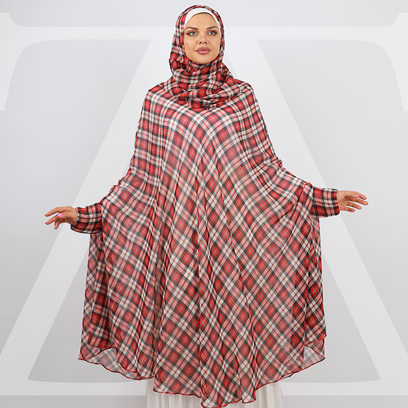 طرحة صلاة شيفون  - KHM552