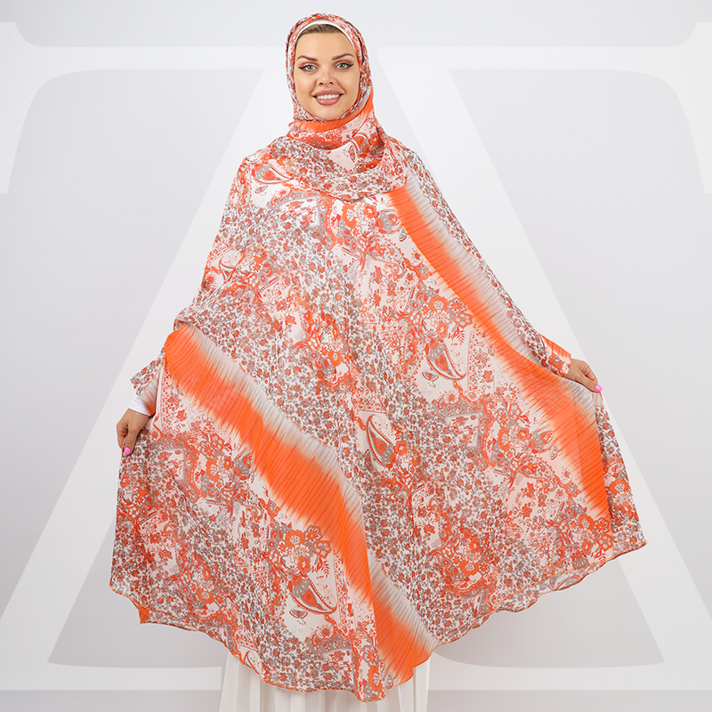 طرحة صلاة شيفون- KHM547