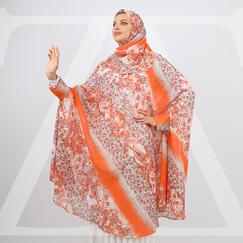 طرحة صلاة شيفون- KHM547