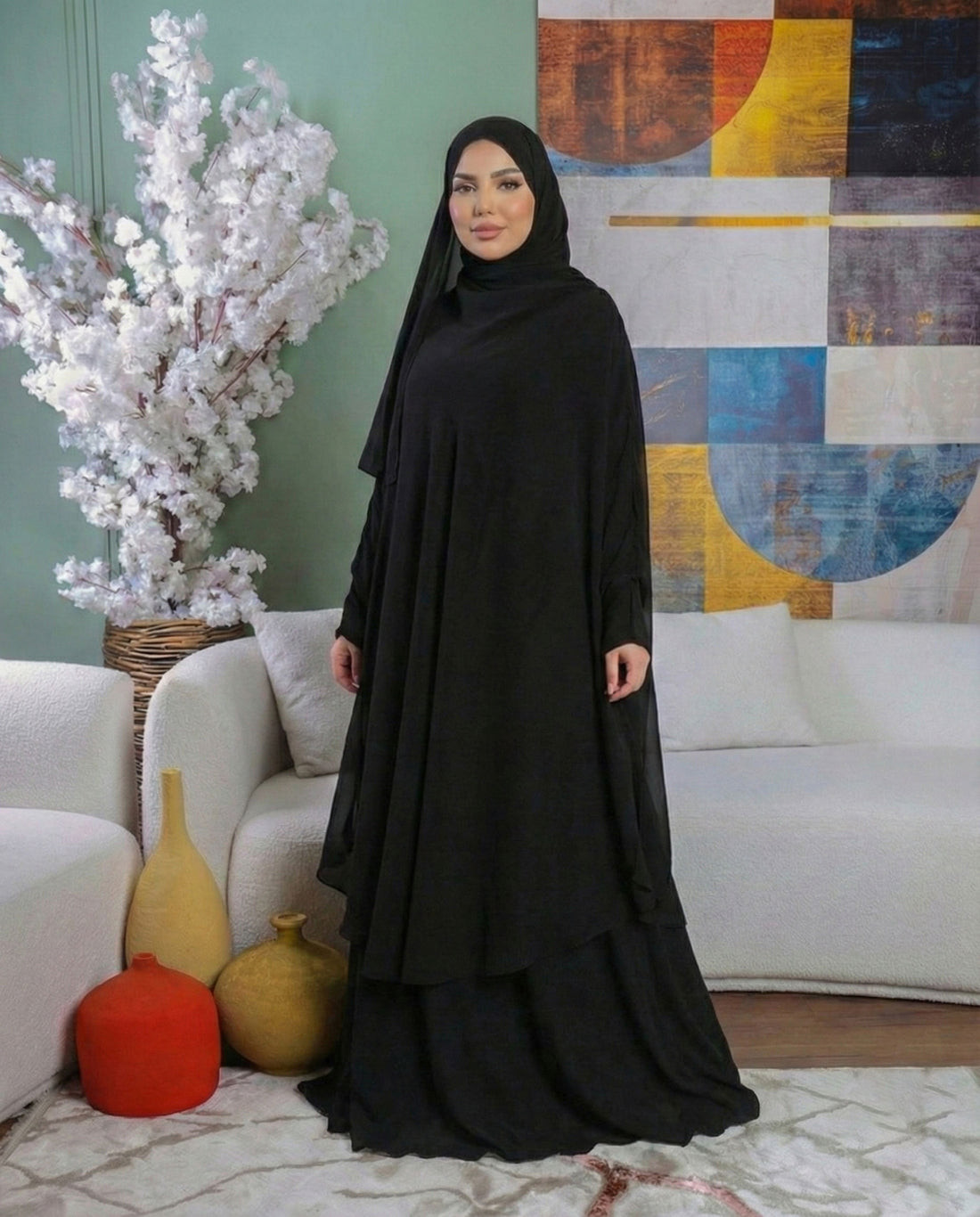 خمار شيفون - KHM554