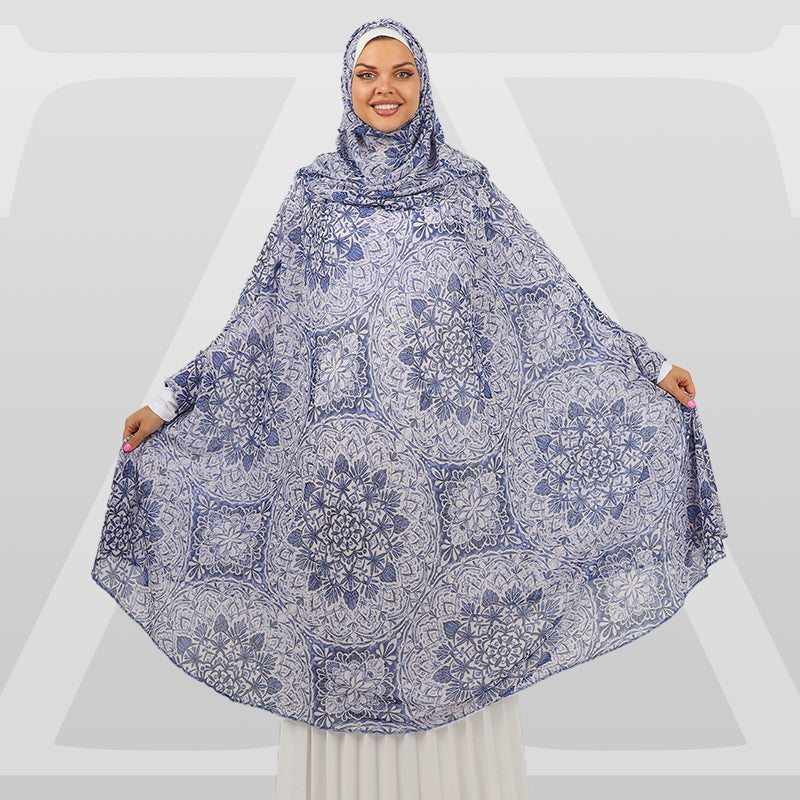 طرحة صلاة شيفون  - Khm546