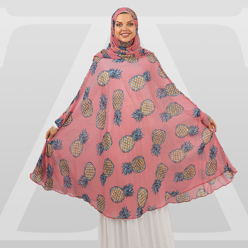 طرحة صلاة شيفون- Khm548