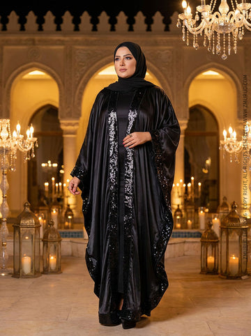 قفطان حرير باييت - QFSTB205