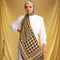 (Golden Collection)طرحة حرير ستان  ديجيتال - SC7050